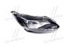Фара правая с моторчиком Ford Focus II (11-14) H1/H7 черная TYC 20C569A52B (фото 1)