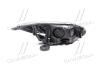 Фара левая с моторчиком Ford Focus II (11-14) H1/H7 черная TYC 20C570A52B (фото 3)