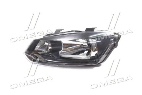 Фара левая VW Polo (14-) с корректором (H4) TYC 20E750052B