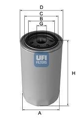 Фильтр масляный UFI 23.130.02