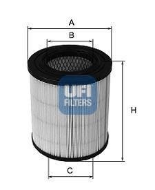 ВОЗДУШНЫЙ ФИЛЬТР UFI 27.271.00