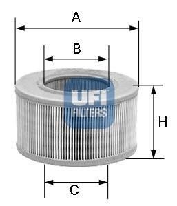 Фильтр воздушный UFI 30.038.01