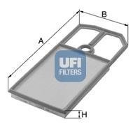 ВОЗДУШНЫЙ ФИЛЬТР UFI 30.124.00