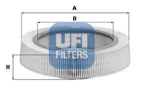 Фильтр воздушный UFI 30.917.01