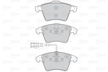 Тормозные колодки дисковые VW Multivan/Transporter "1,9-3,2 "F "03>> Valeo 302041