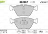 Тормозные колодки дисковые BMW/MG 3(E46)/X3(E83)/Z4(E85,86)/180/190/260 "2,0-4,6 "F "99-11 Valeo 302067 (фото 2)