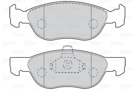 Гальмівні колодки дискові FIAT Punto/Punto Van "1,3-1,9 "F "99-09 Valeo 302104