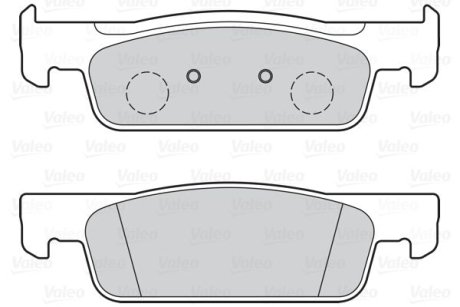 Тормозные колодки дисковые DACIA/RENAULT/SMART Logan/Sandero/Clio/Twingo/Fortwo/Forour "F "12>> Valeo 302150