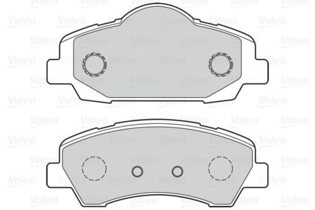 Гальмівні колодки дискові CITROEN/PEUGEOT C4/301/308 "1,2-2,0 "12>> Valeo 302155