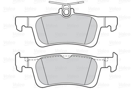 Гальмівні колодки дискові CITROEN/PEUGEOT 308/C4 "1,2-2,0 "R "09>> Valeo 302161