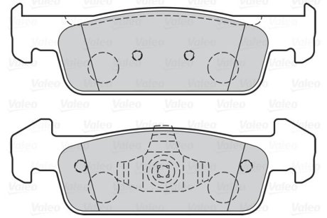 Тормозные колодки дисковые DACIA/RENAULT Logan/Sandero/Twingo "1,0-1,6 "F "12>> Valeo 302162