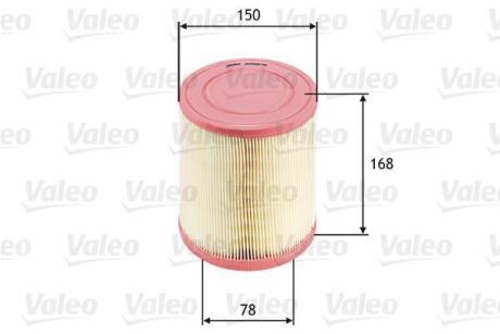 Фільтр повітряний AUDI A6 "2,0 "04-11 Valeo ="585676"