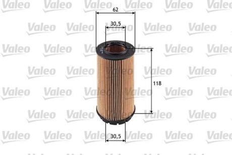 Фільтр масляний CHRYSLER/HYUNDAI/JEEP/KIA Voyager/Santa Fe/Cherokee/Sportage "1,5-2,8 "00-10 Valeo ="586525"