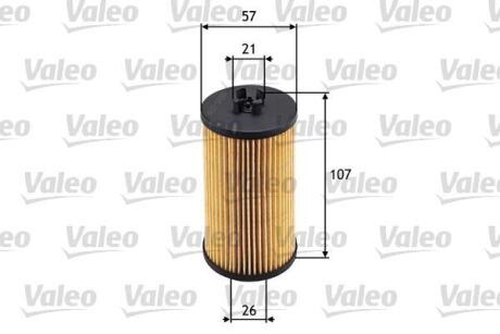 Фільтр масляний ALFA ROMEO/CHEVROLET/FIAT/OPEL 159/Aveo/Croma/Astra "1,0-1,8 "98>> Valeo ="586531"