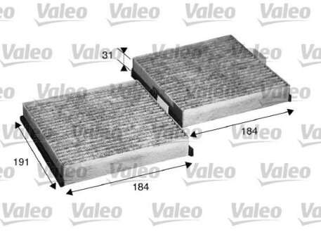 Фільтр салону Valeo 715568