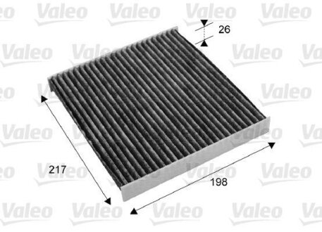 Фільтр салону MAZDA 6/Cx-7 "1,8-2,3 "02-13 Valeo ="715679"