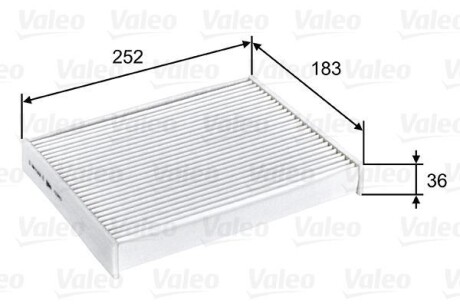 Фильтр салона Valeo 715803