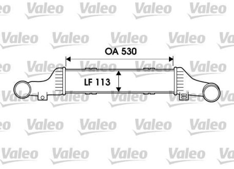Інтеркулер Valeo 817911