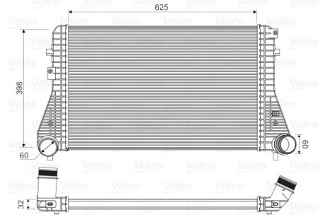 Інтеркулер Valeo 818339