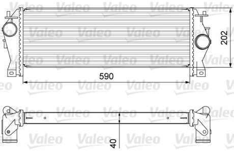 Інтеркулер Valeo 818340