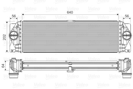 Інтеркулер Valeo 818341