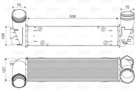Інтеркулер Valeo 818342