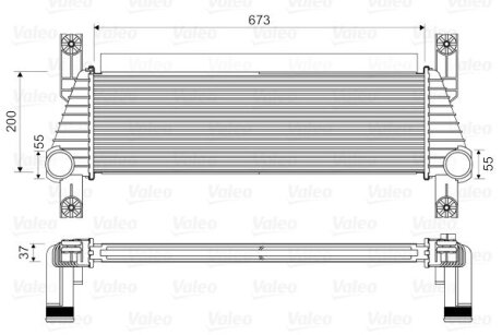 Інтеркулер Valeo 818352