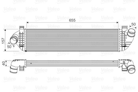 Интеркуллер Valeo 818571