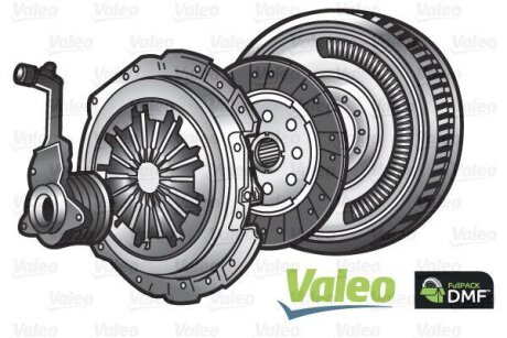 К-кт зчеплення з двомасс.маховиком та підш-ком Valeo 837011