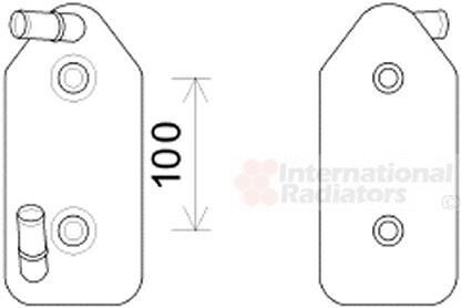 Радіатор оливи Van Wezel 03003356