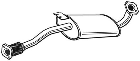 Центр. глушник,випускна сист. WALKER 22979