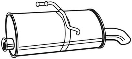 Глушник,випускна система WALKER 23289
