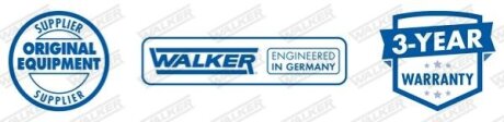 Задній. глушник,випускна сист. WALKER 24178