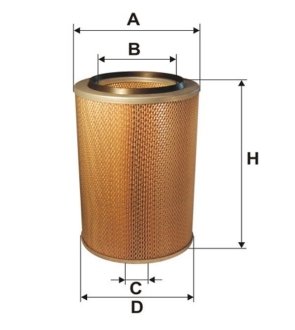 ВОЗДУШНЫЙ ФИЛЬТР WIX FILTERS 42208E