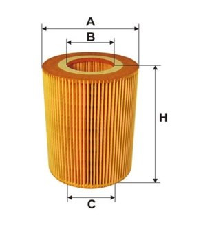 Фільтруючий елемент масляного фільтра WIX FILTERS 92091E