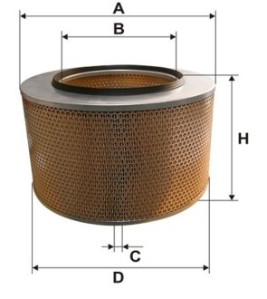 Фільтр повітря WIX FILTERS 93160E