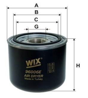 Патрон осушителя воздуха WIX FILTERS 96006E