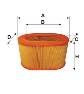 Фильтр воздушный WIX FILTERS WA6019