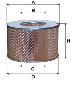 Фильтр воздушный WIX FILTERS WA6505