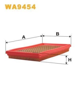 ФІЛЬТР ПОВІТРЯ WIX FILTERS WA9454 (фото 1)