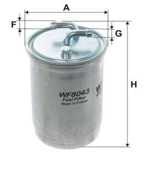 Паливний фільтр WIX FILTERS WF8043