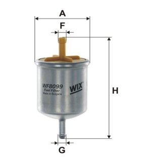 Фільтр палива WIX FILTERS WF8099