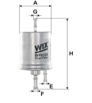 Фільтр палива WIX FILTERS WF8325