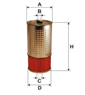 Фильтр масла WIX FILTERS WL7001