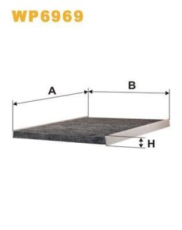 Фільтр салону WIX FILTERS WP6969