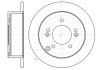 Диск гальмівний задній (кратно 2) (Remsa) Hyundai Sonata NF Magentis / Tucson I Sportage (D61399.00) WOKING D6139900 (фото 1)