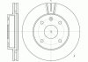 Диск гальмівний передній (кратно 2) (Remsa) Chevrolet Lacetti (D6959.10) WOKING D695910 (фото 1)
