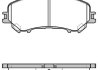 Колодки гальмівний диск. перед. (Remsa) Nissan Qashqai II / Renault Kadjar 15> (P12183.22) WOKING P1218322 (фото 1)
