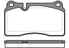 Колодки гальмівний диск. перед. (Remsa) Audi A3 sportback 2.5 04-13,Audi Tt 2.5 06-14 (P13003.30) WOKING P1300330 (фото 1)