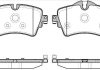 Колодки гальмівний диск. перед. (Remsa) Mini Coutryman 17>, Clubman 14> (P14993.08) WOKING P1499308 (фото 1)